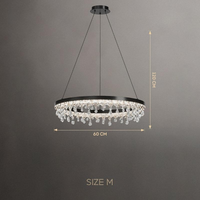 ANDRUS Ring Chandelier by Lampadom - top view
