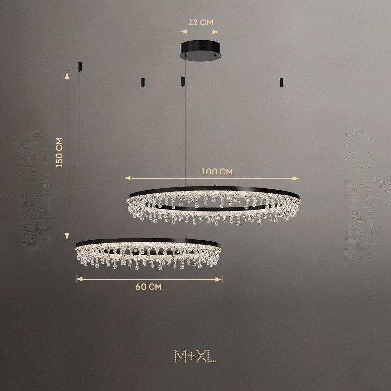 ANDRUS Ring Chandelier by Lampadom - ambient shot