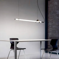 DELIA Linear Chandelier by Lampadom - top view