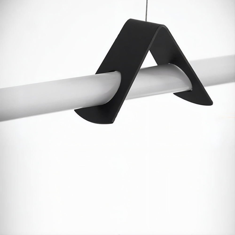 DELIA Linear Chandelier by Lampadom - angle view