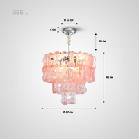 ANTERO Chandelier by Lampadom - scale reference