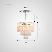 ANTERO Chandelier by Lampadom - top view