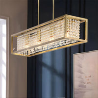 ARCTUR Linear Chandelier by Lampadom - detail view