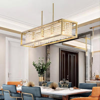 ARCTUR Linear Chandelier by Lampadom - top view