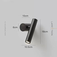 ARD Wall Light by Lampadom - scale reference