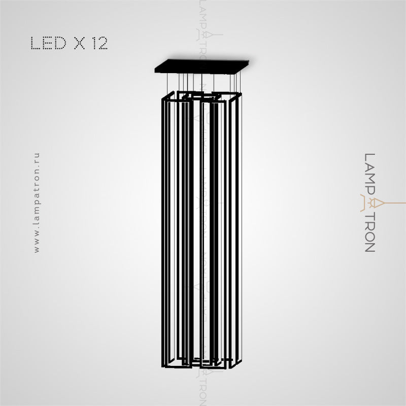 ARISAIG Pendant by Lampadom - scale reference