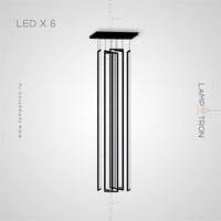 ARISAIG Pendant by Lampadom - side view