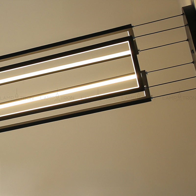 ARISAIG Pendant by Lampadom - side view
