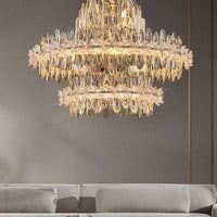 ARSI Chandelier by Lampadom - close-up