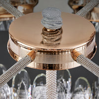 ARSI Chandelier by Lampadom - close-up
