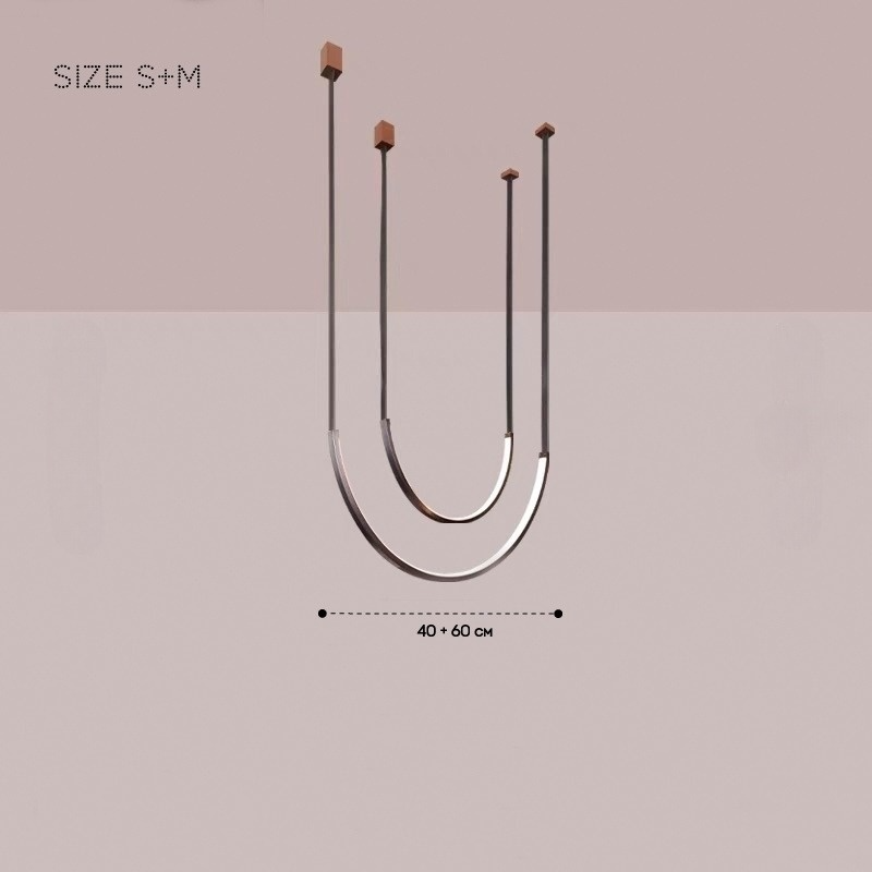 ASGEIR Pendant by Lampadom - scale reference