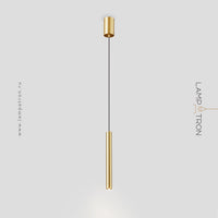 ASKER ONE Pendant by Lampadom - side view