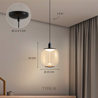 ASMUS Pendant by Lampadom - close-up