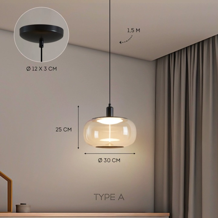 ASMUS Pendant by Lampadom - detail view