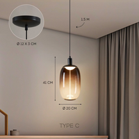 ASMUS Pendant by Lampadom - scale reference