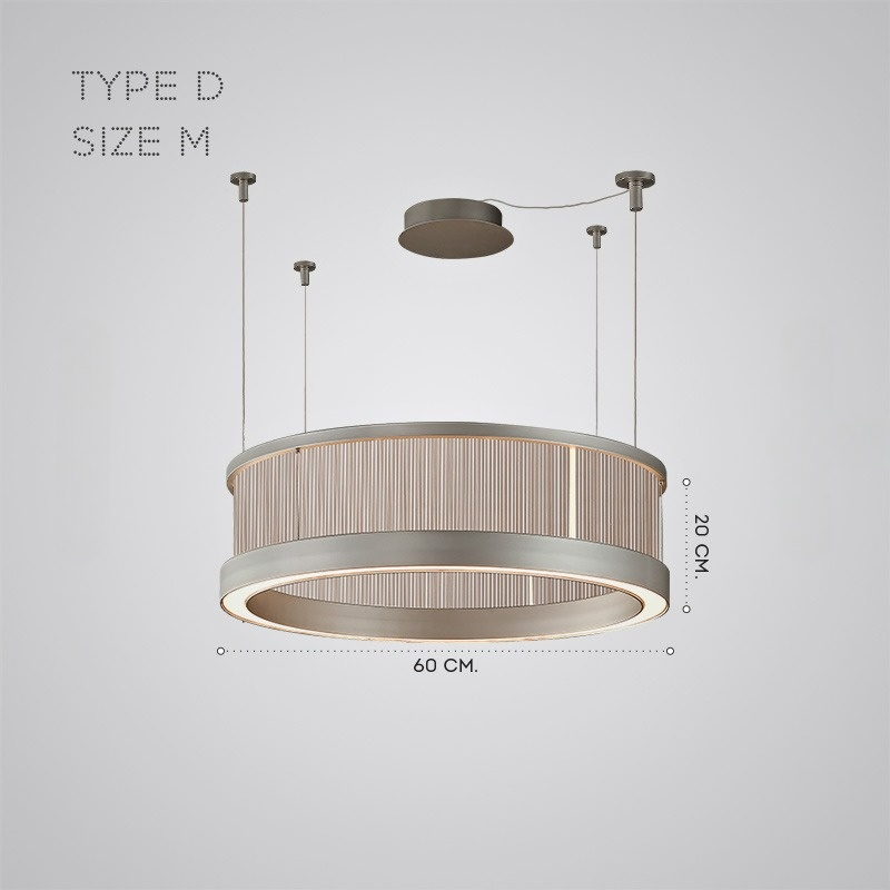 ATARI NUOVO Chandelier by Lampadom - scale reference
