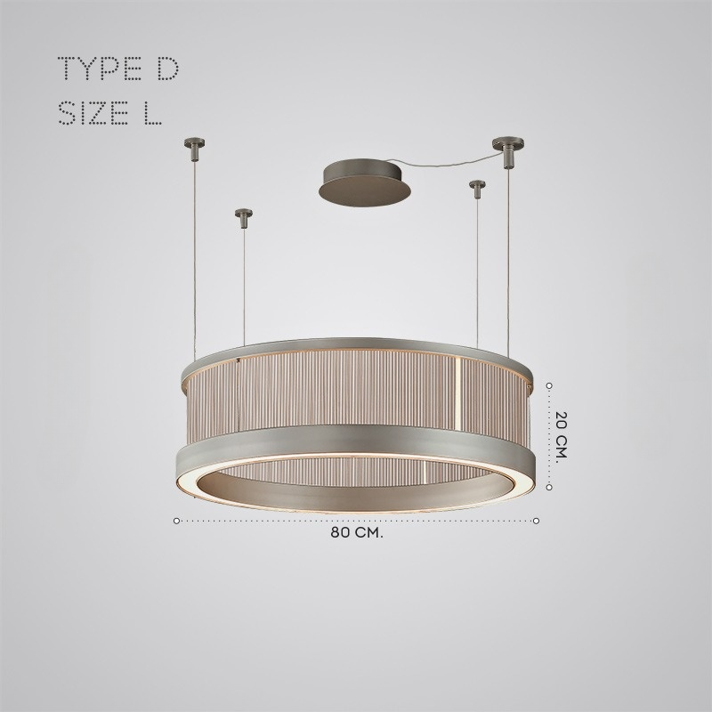 ATARI NUOVO Chandelier by Lampadom - ambient shot