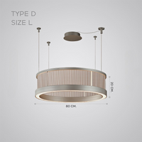ATARI NUOVO Chandelier by Lampadom - ambient shot