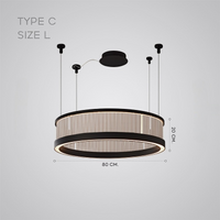ATARI NUOVO Chandelier by Lampadom - angle view