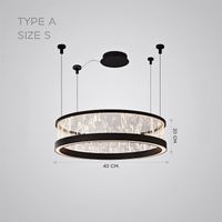 ATARI NUOVO Chandelier by Lampadom - close-up
