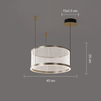 ATARI Ring Chandelier by Lampadom - side view
