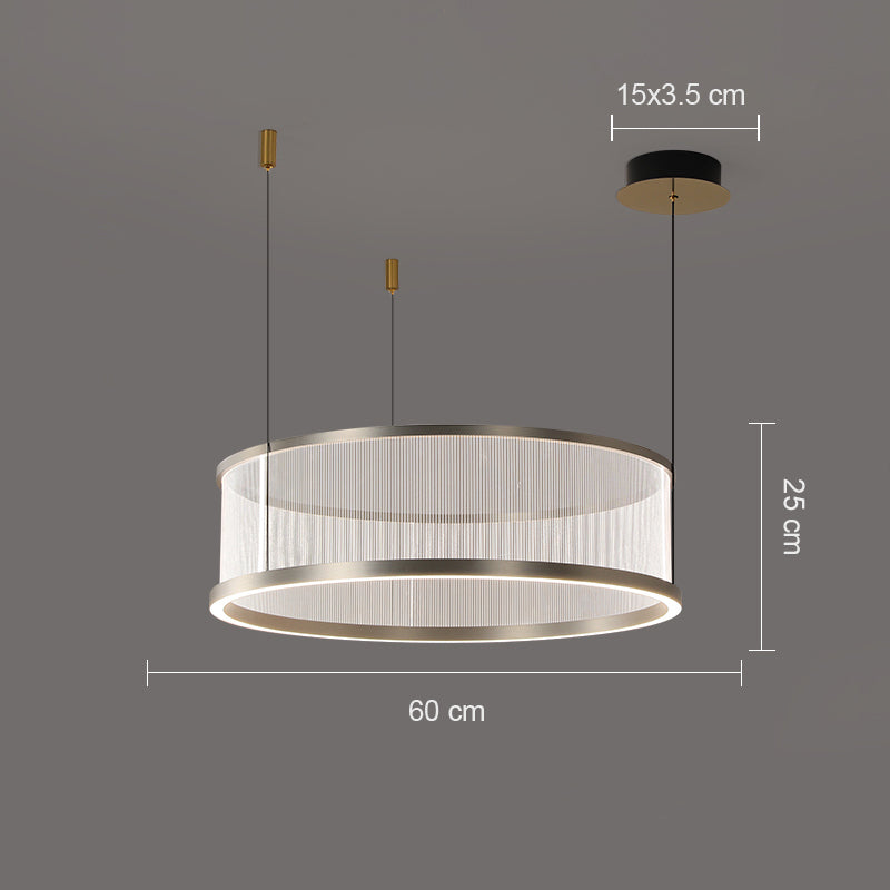 ATARI Ring Chandelier by Lampadom - close-up