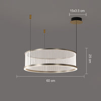ATARI Ring Chandelier by Lampadom - close-up