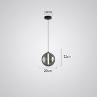 AUB Pendant by Lampadom - side view