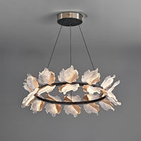 AUBREY Ring Chandelier by Lampadom - close-up