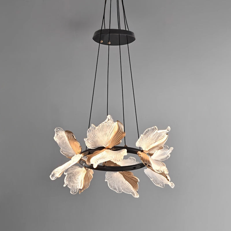 AUBREY Ring Chandelier by Lampadom - scale reference