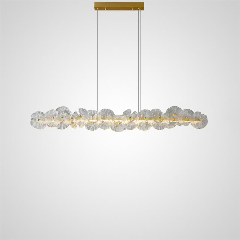 AURELIUS Linear Chandelier by Lampadom - detail view