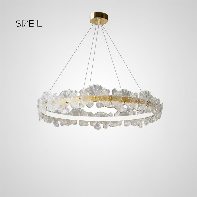 AURELIUS Ring Chandelier by Lampadom - angle view
