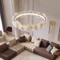 AURELIUS Ring Chandelier by Lampadom - scale reference