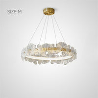 AURELIUS Ring Chandelier by Lampadom - scale reference