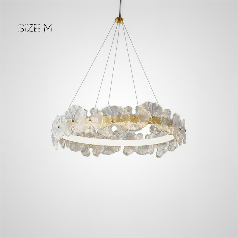 AURELIUS Ring Chandelier by Lampadom - side view