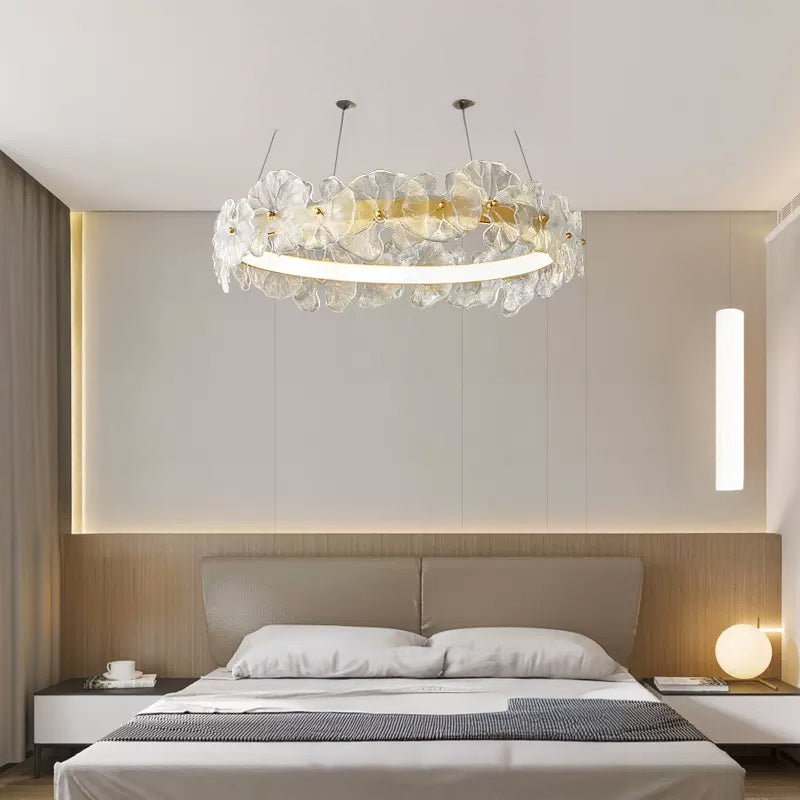 AURELIUS Ring Chandelier by Lampadom - side view