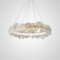 AURELIUS Ring Chandelier by Lampadom - top view