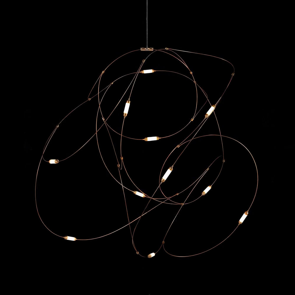 AVALANCHE Chandelier by Lampadom - top view