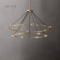 AVANT Ring Chandelier by Lampadom - top view