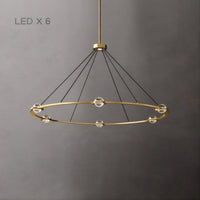 AVANT Ring Chandelier by Lampadom - ambient shot