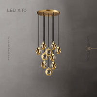 AVANT MORE Cascade Light by Lampadom - side view