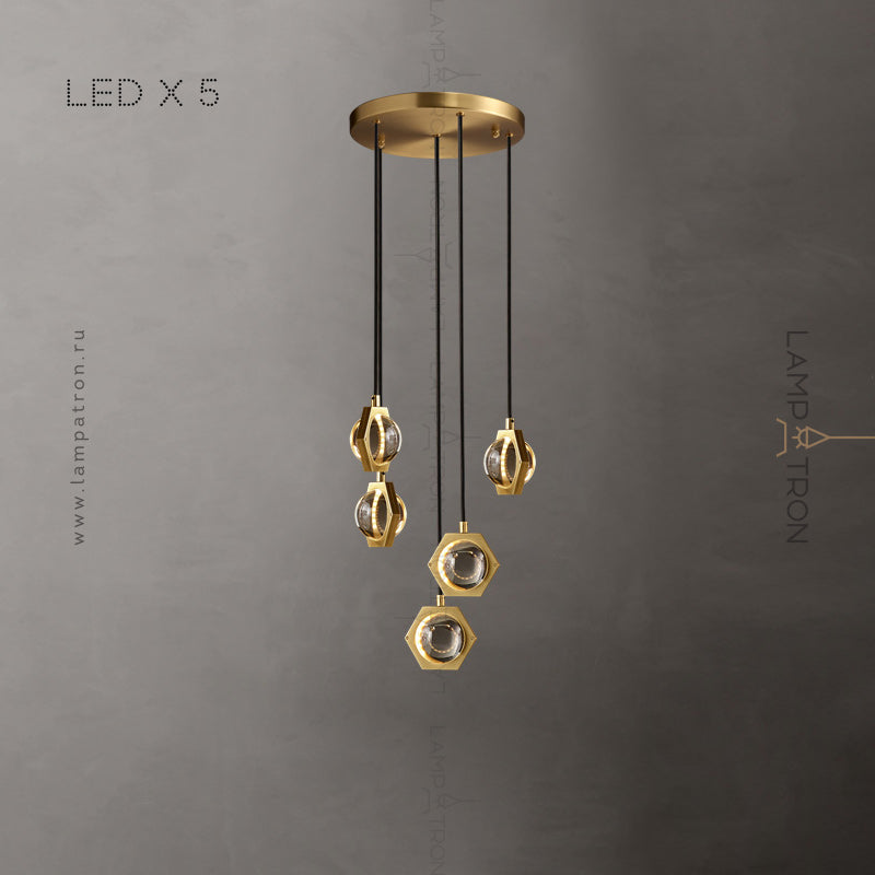 AVANT MORE Cascade Light by Lampadom - top view