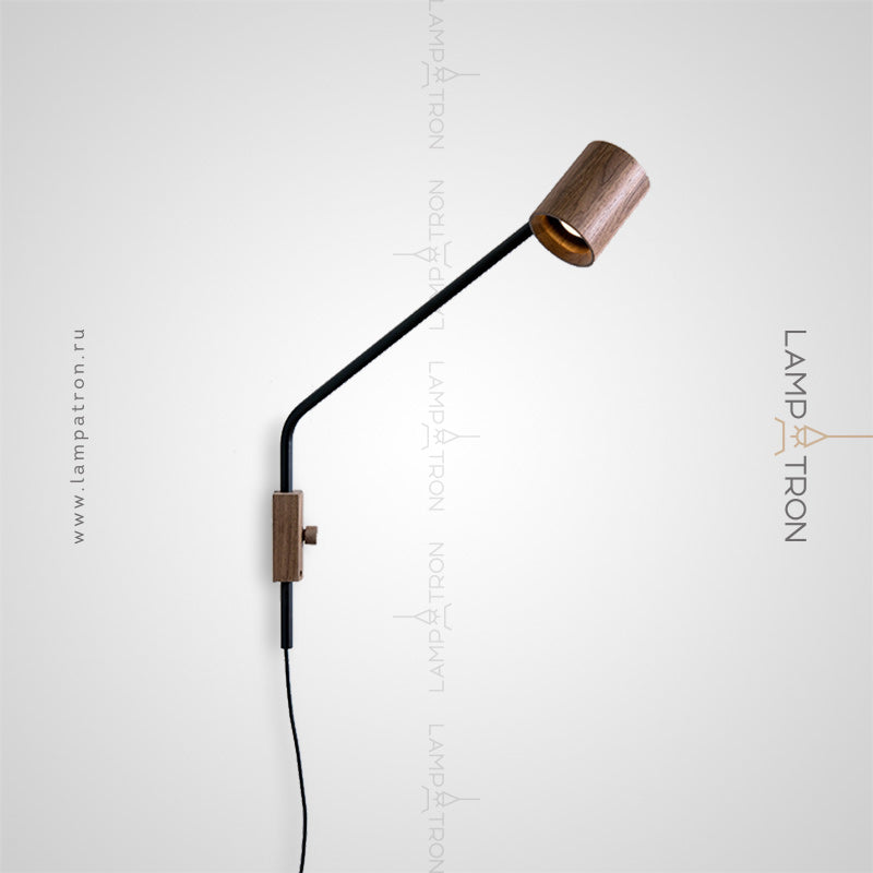 BADEN Wall Light by Lampadom - scale reference