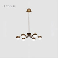 BARCELONA Chandelier by Lampadom - top view