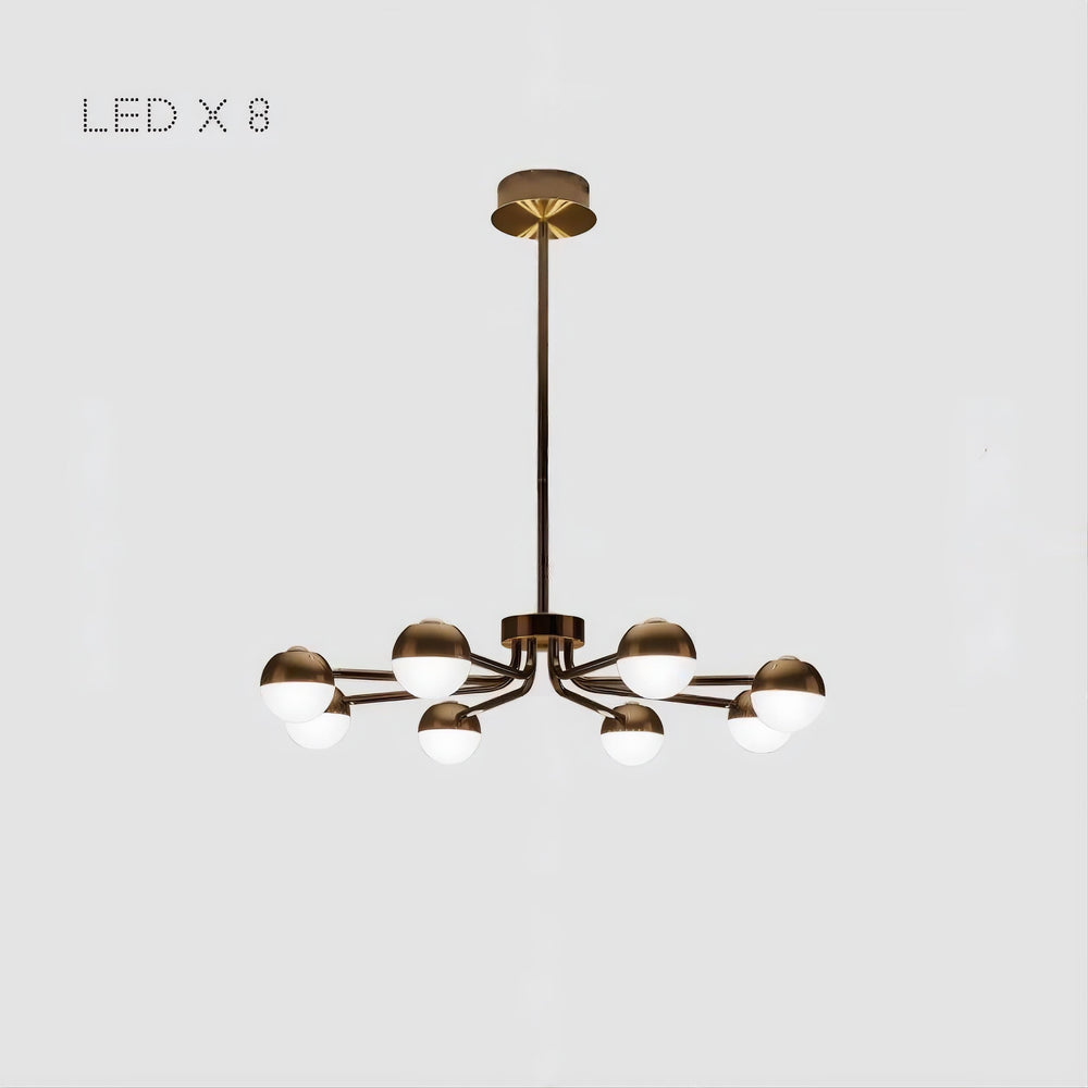 BARCELONA Chandelier by Lampadom - angle view