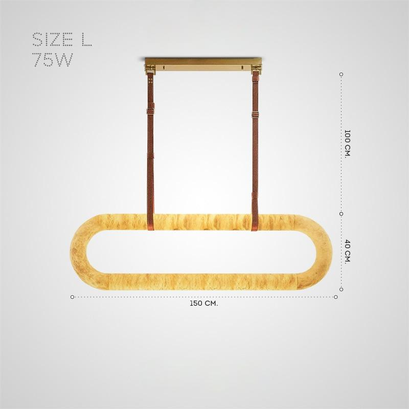 BARNABY Long ing Fixture by Lampadom - detail view