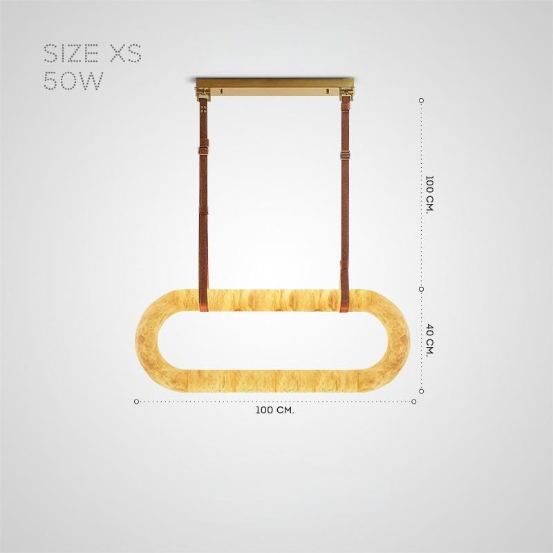 BARNABY Long ing Fixture by Lampadom - angle view