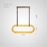 BARNABY Long ing Fixture by Lampadom - angle view