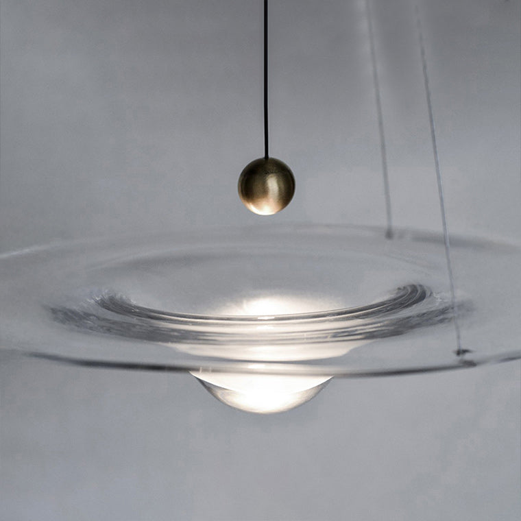 CLEPSYDRA Pendant by Lampadom - side view