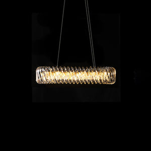 HELIX Ring Chandelier by Lampadom